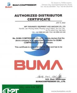 Nhà phân phối độc quyền máy nén khí Buma tại Việt Nam