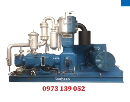 Máy nén khí cao áp không dầu thổi chai PET - TYPHOON - Ảnh 4