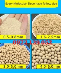 Hạt Zeolite dùng cho máy tạo khí oxy công nghiệp