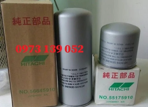 Chọn lọc chính hãng hay thay thế tương đương? 2 Lọc dầu - lọc nhớt cho máy nén khí Hitachi.