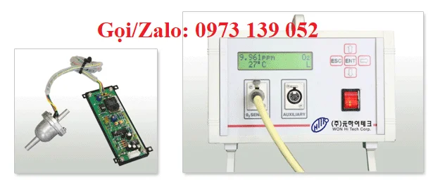 Máy phân tích nồng độ Oxy - WON Hi Tech 4 Máy phân tích nồng độ oxy Won Hi Tech