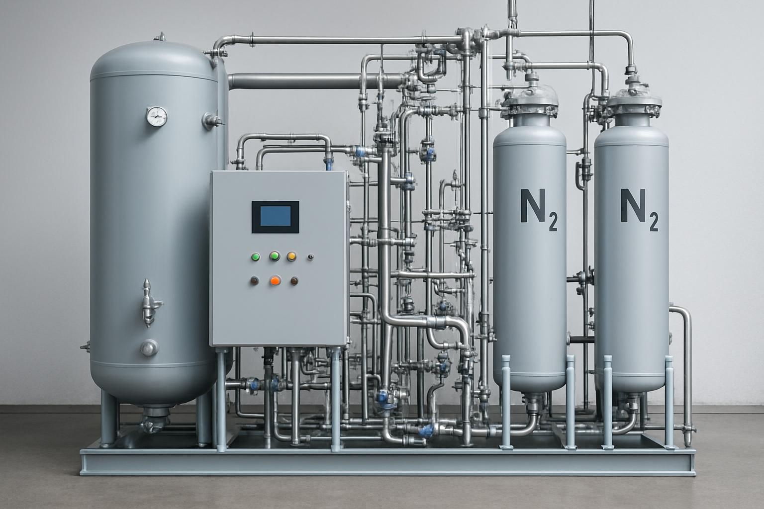 Công nghệ tạo khí nito hiện đại: hành trình từ phân tách đến áp dụng thông minh